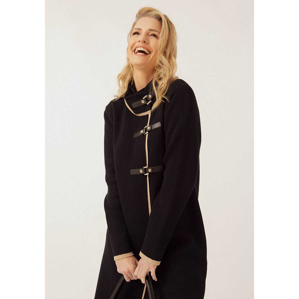 Monaco Coat | Black Chicane