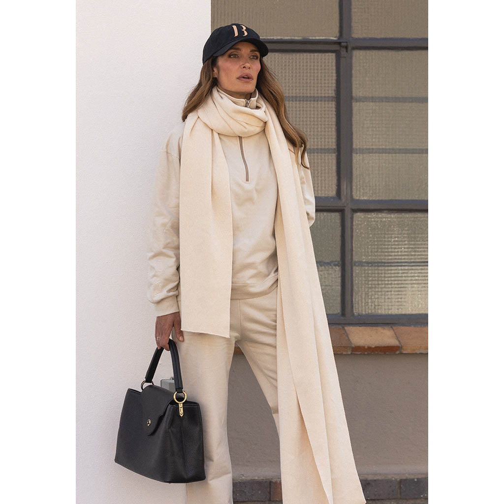 Quinn Track Suit Set | Crema