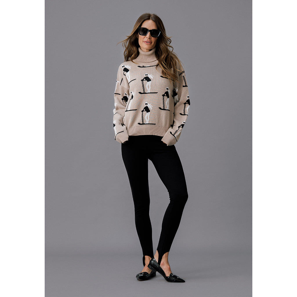 Stirrup Leggings | Black