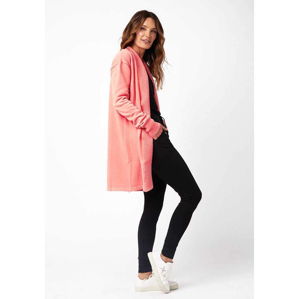 Anna Cotton Cardi | Coral