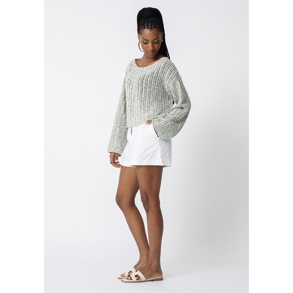 India Top | Melange Grey