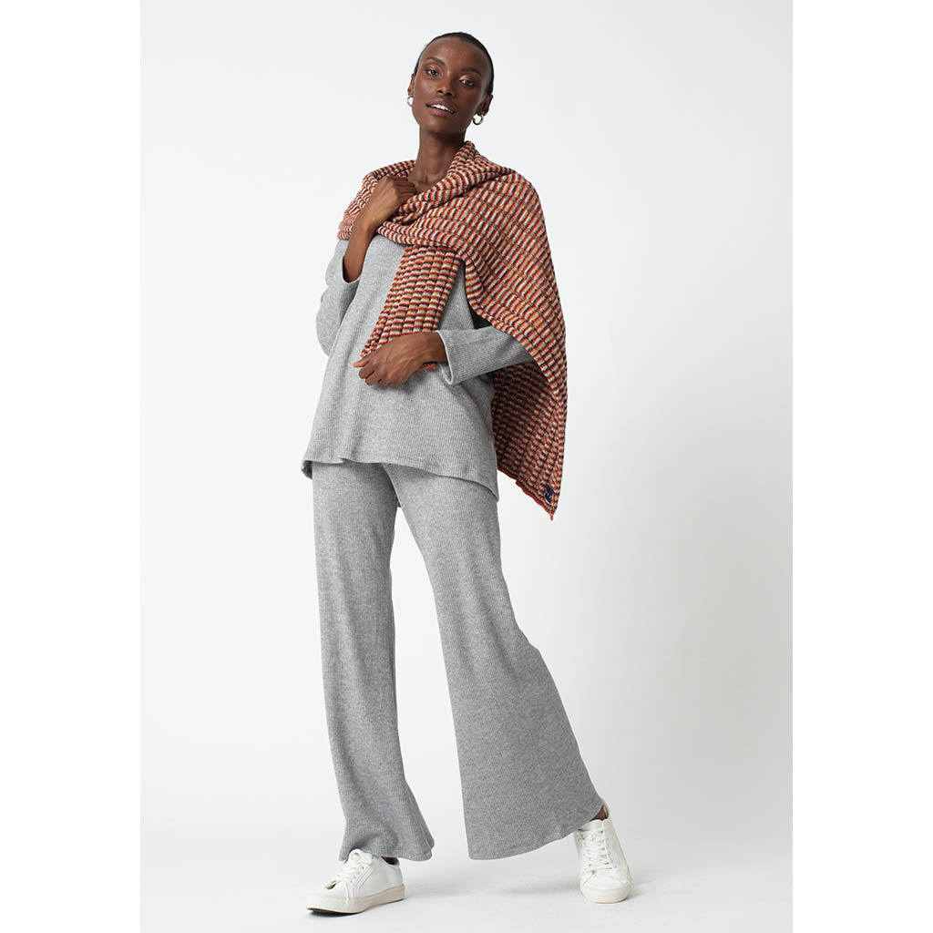 Travel Rib Set | Melange Grey