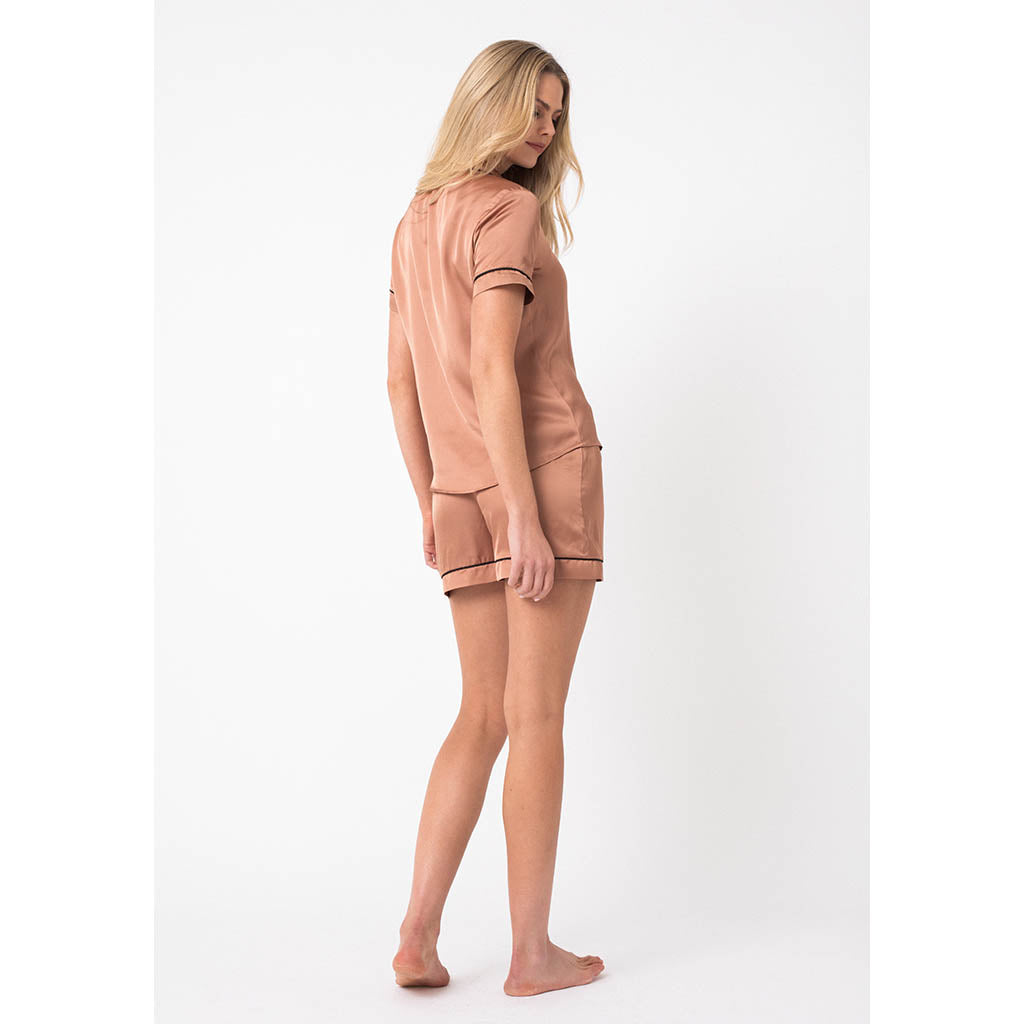Classic Short Pajama Set | Chestnut