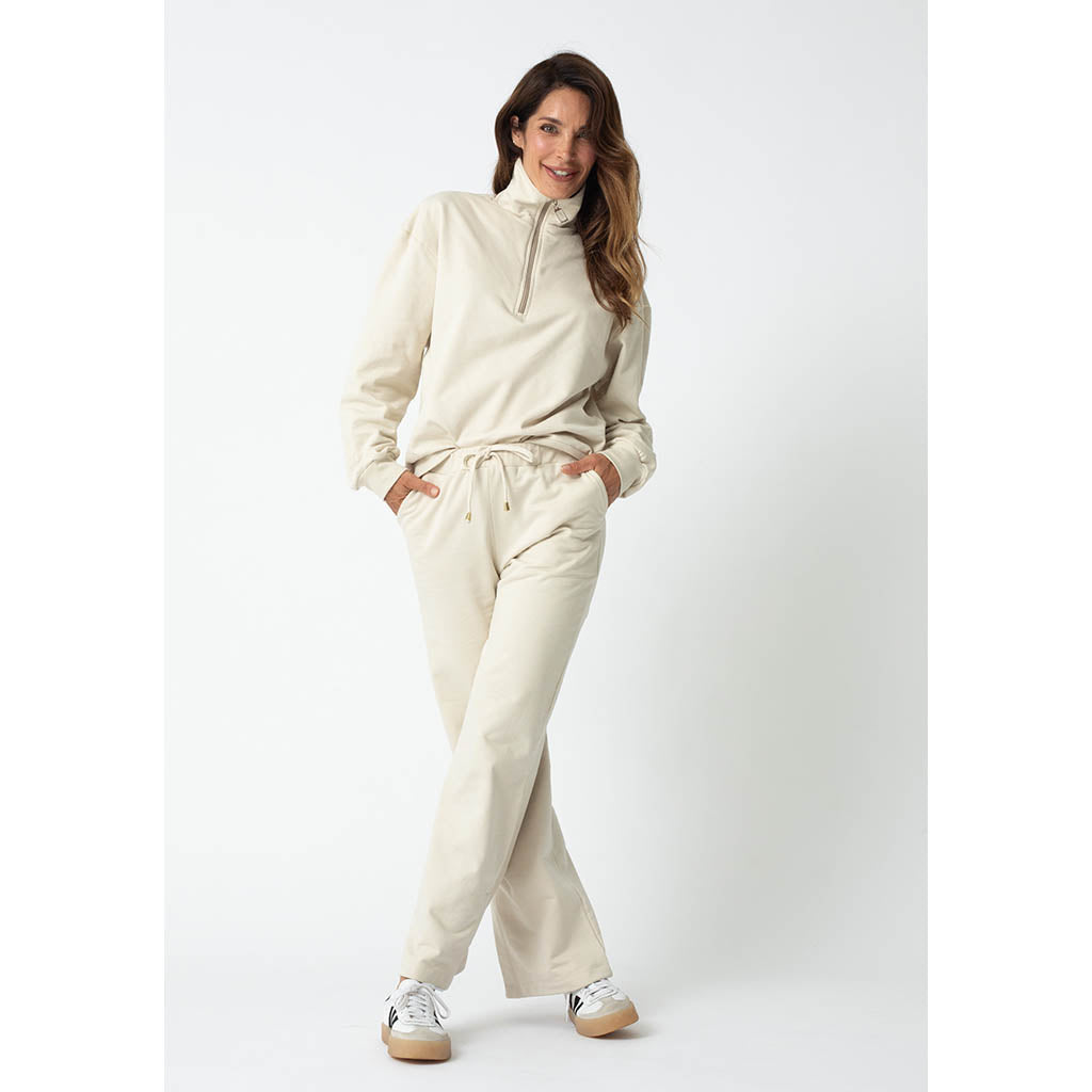 Quinn Track Suit Set | Crema