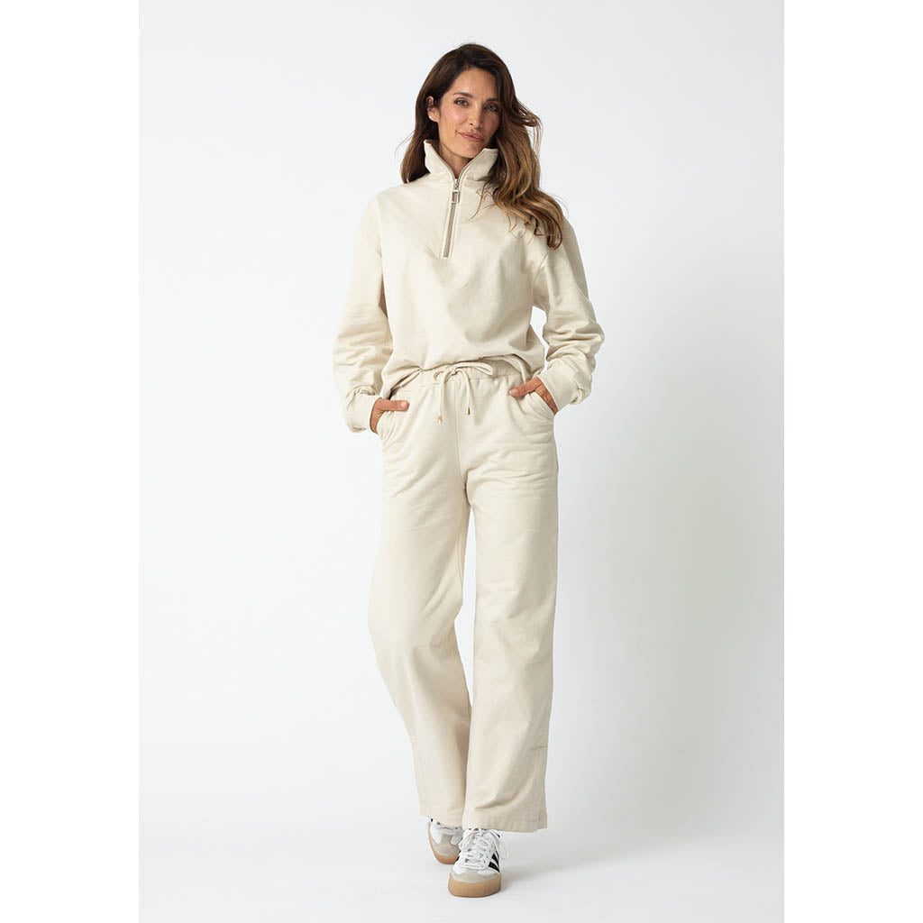 Quinn Track Suit Set | Crema