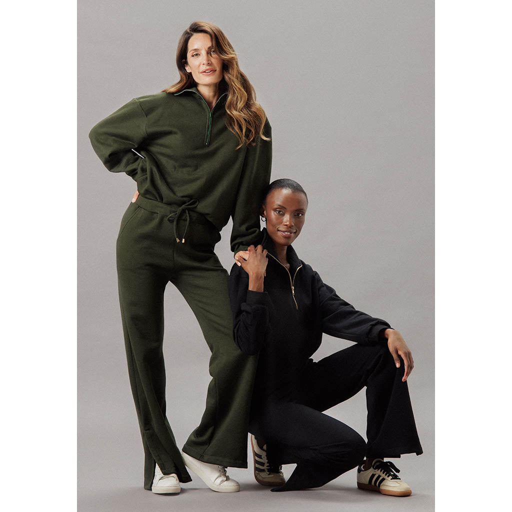 Quinn Track Suit Set | Black