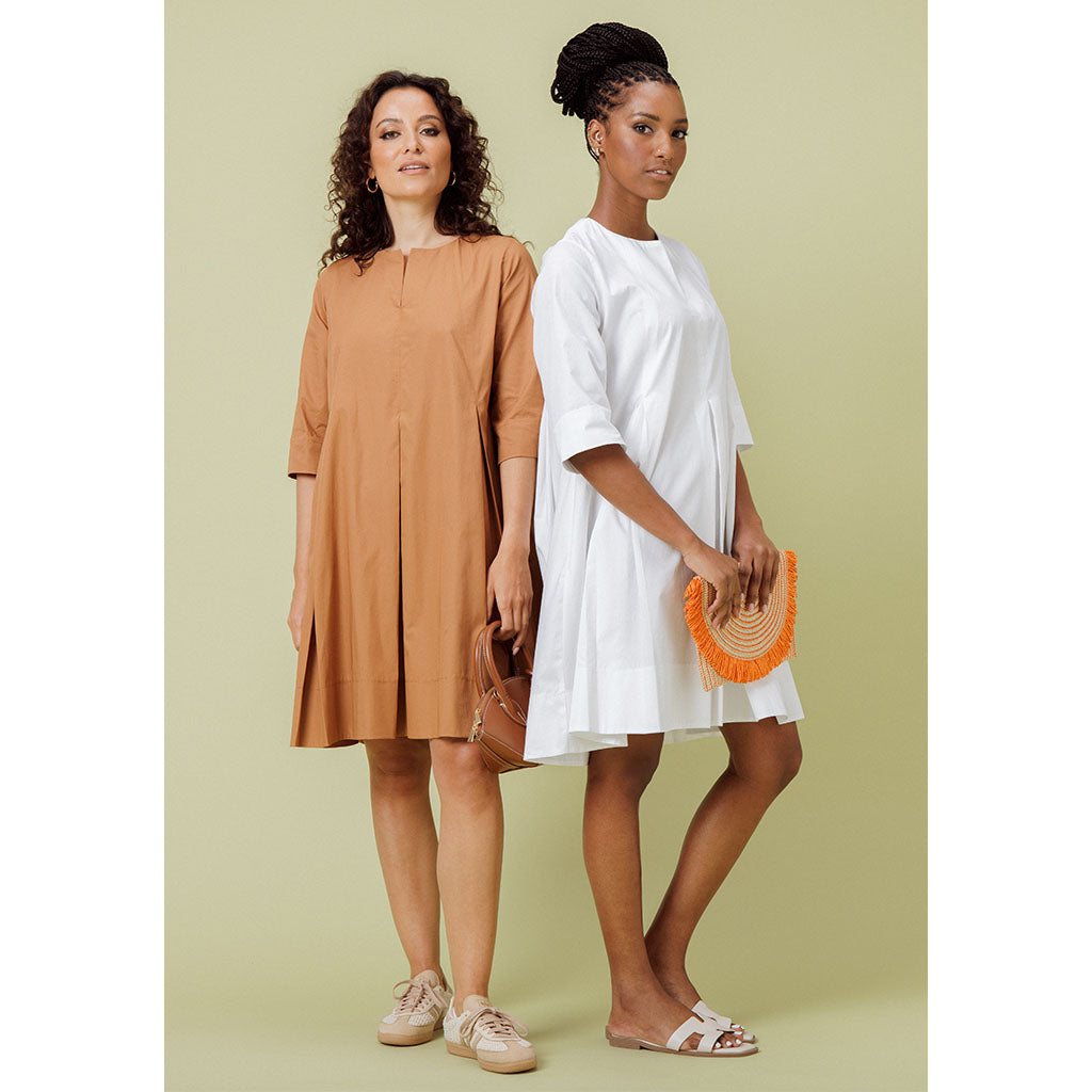 Saxon Dress | Brown Sugar