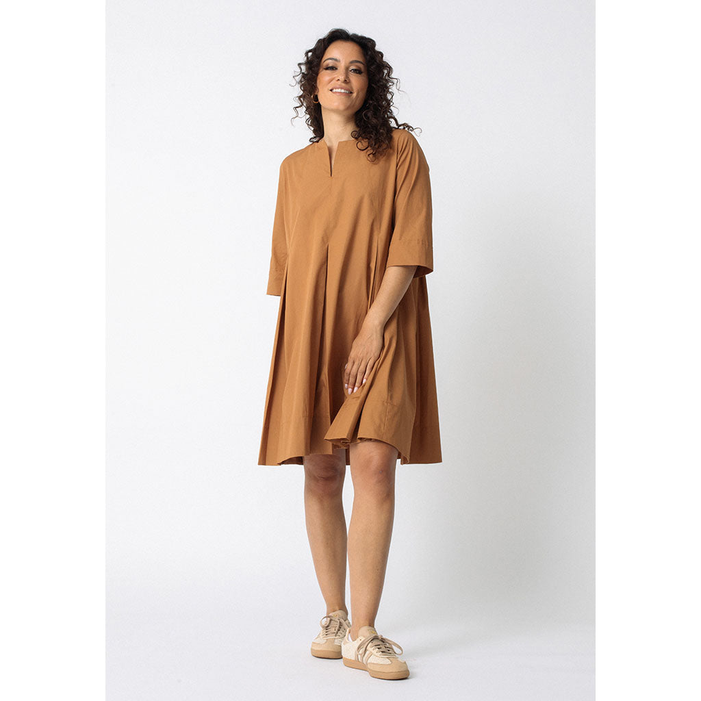 Saxon Dress | Brown Sugar
