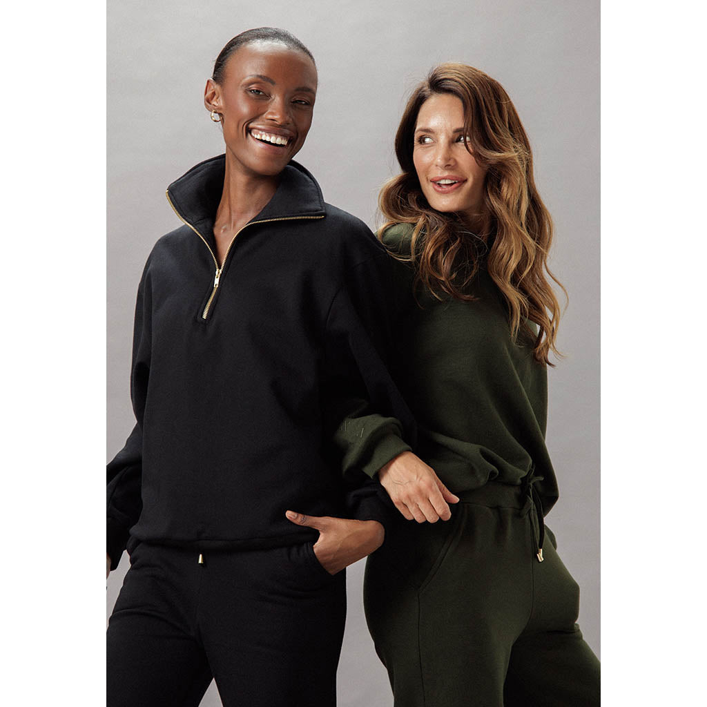 Quinn Track Suit Set | Black