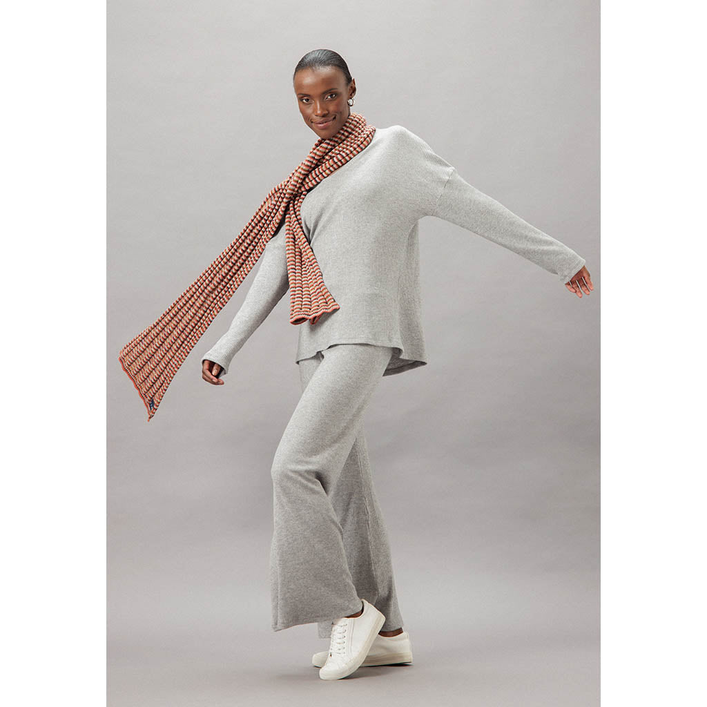 Travel Rib Set | Melange Grey