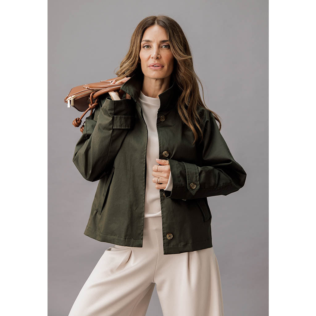 The Cropped Trench | Olive