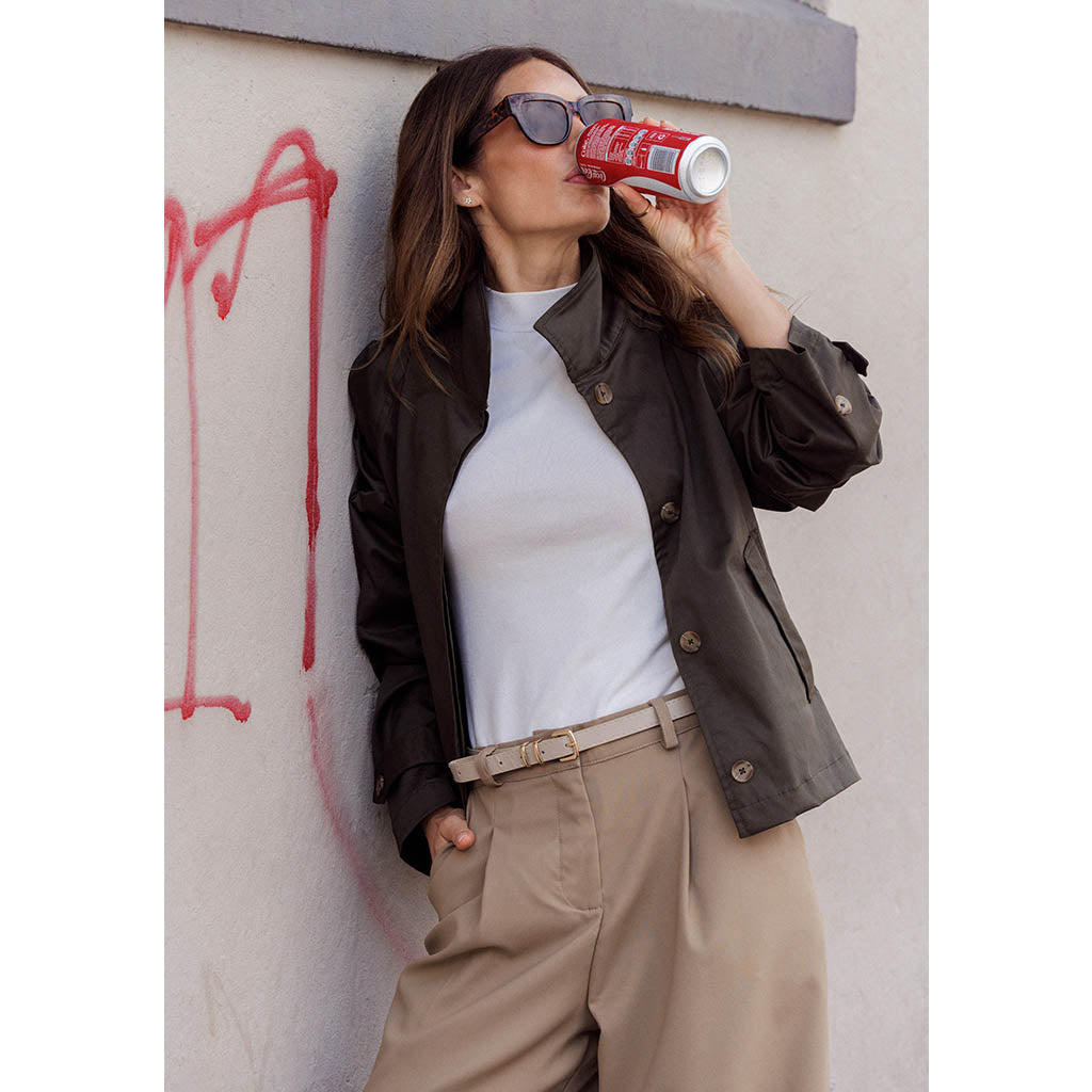 The Cropped Trench | Olive