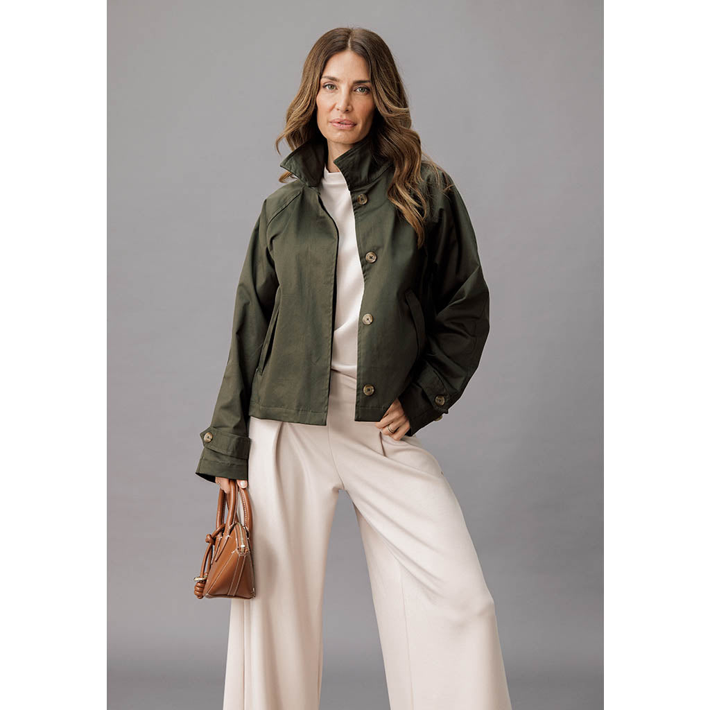 The Cropped Trench | Olive