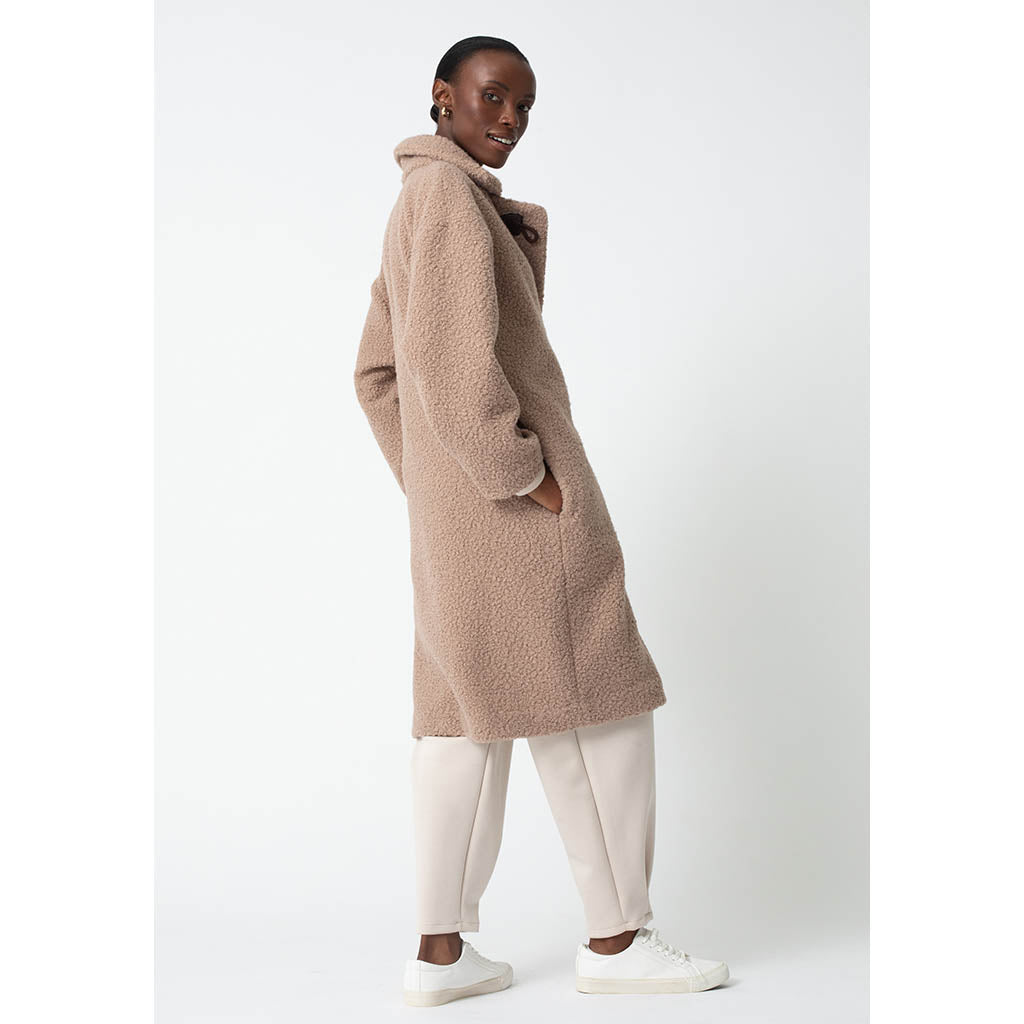Emily Teddy Coat | Stone