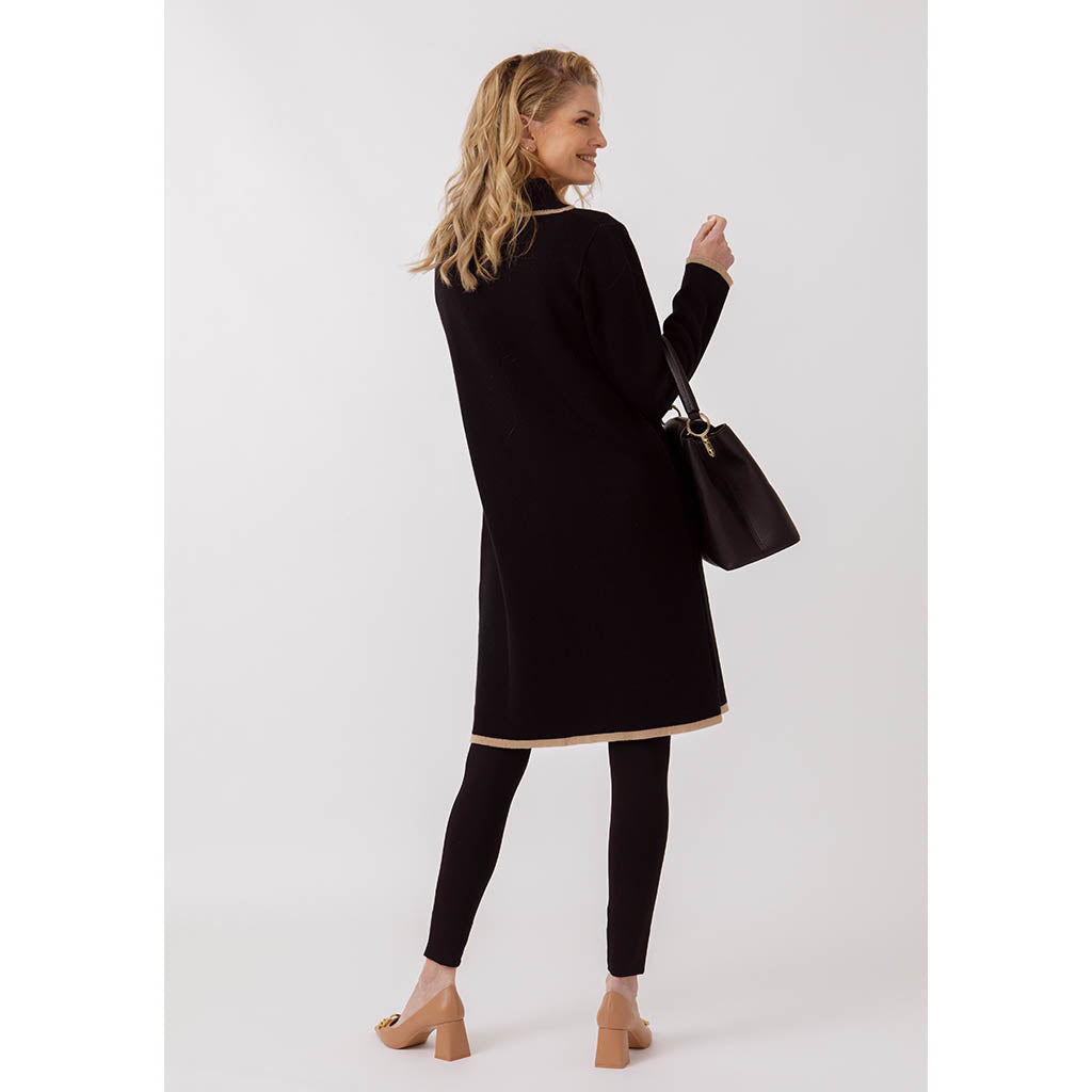 Monaco Coat | Black Chicane
