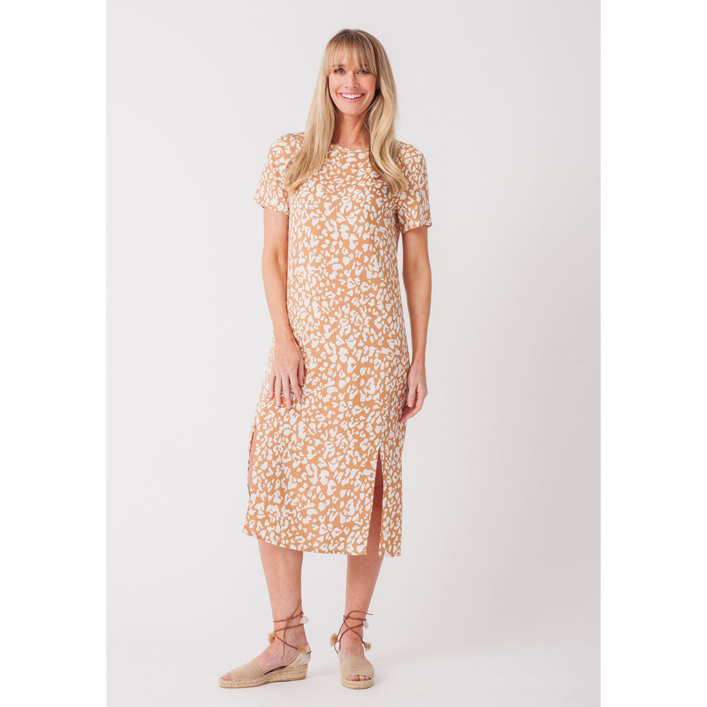 Diana Dress | Cinnamon Leopard