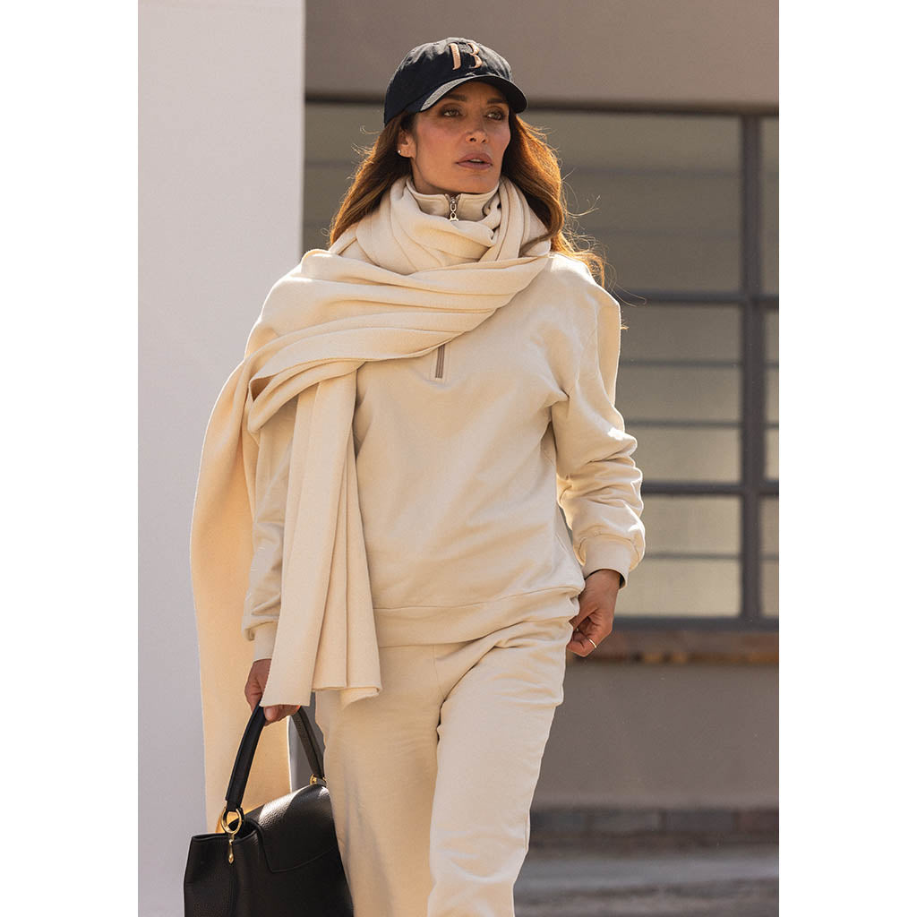 Quinn Track Suit Set | Crema