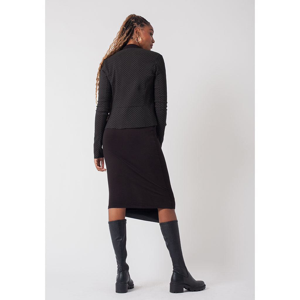 Lexi Peplum Jacket | Black
