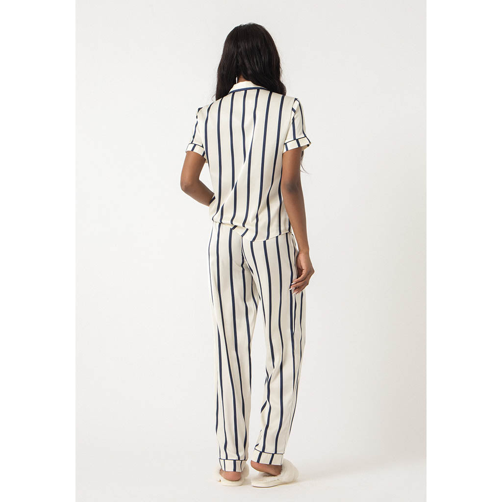 Riviera Classic Long Pajama Set