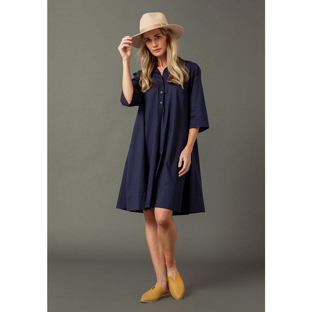 Hikaru Dress | French Navy or