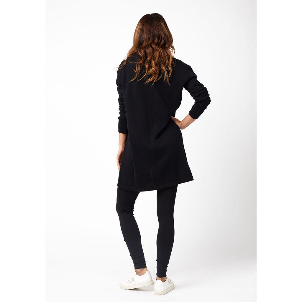 Anna Cotton Cardi | Black