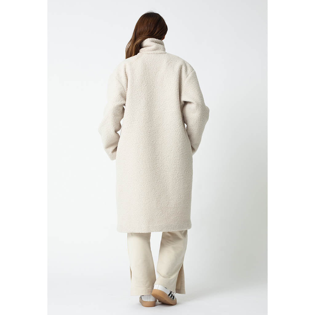 Emily Teddy Coat | Ecru