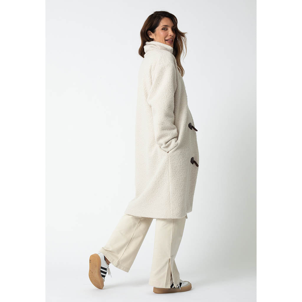 Emily Teddy Coat | Ecru