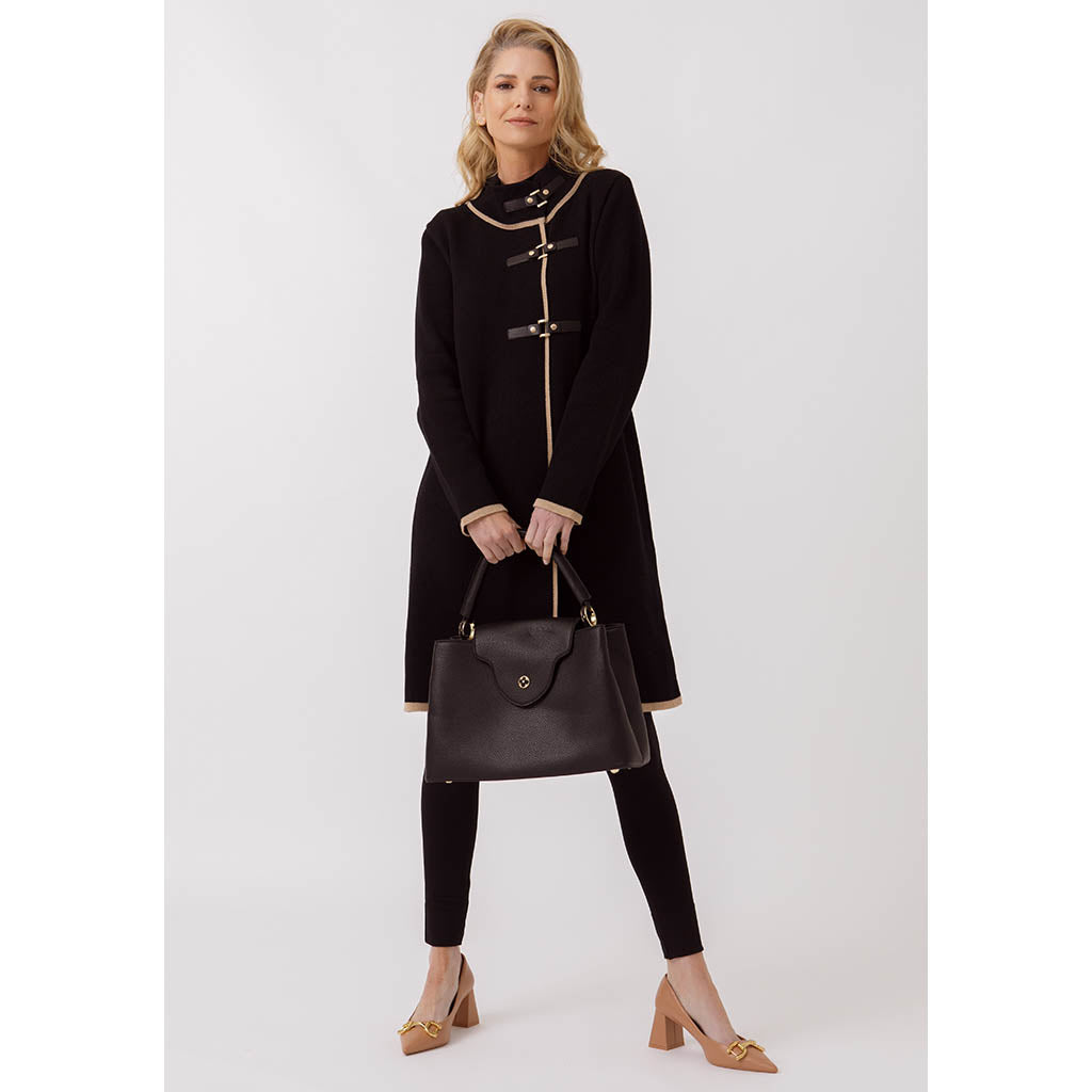 Monaco Coat | Black Chicane
