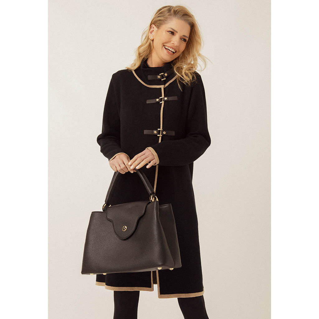 Monaco Coat | Black Chicane