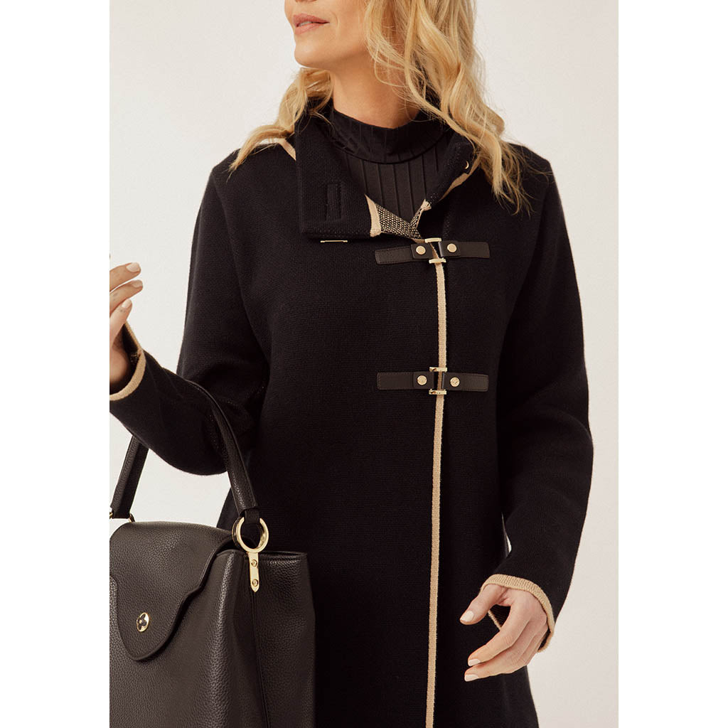 Monaco Coat | Black Chicane