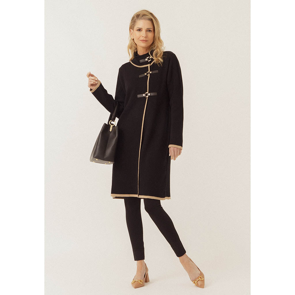 Monaco Coat | Black Chicane