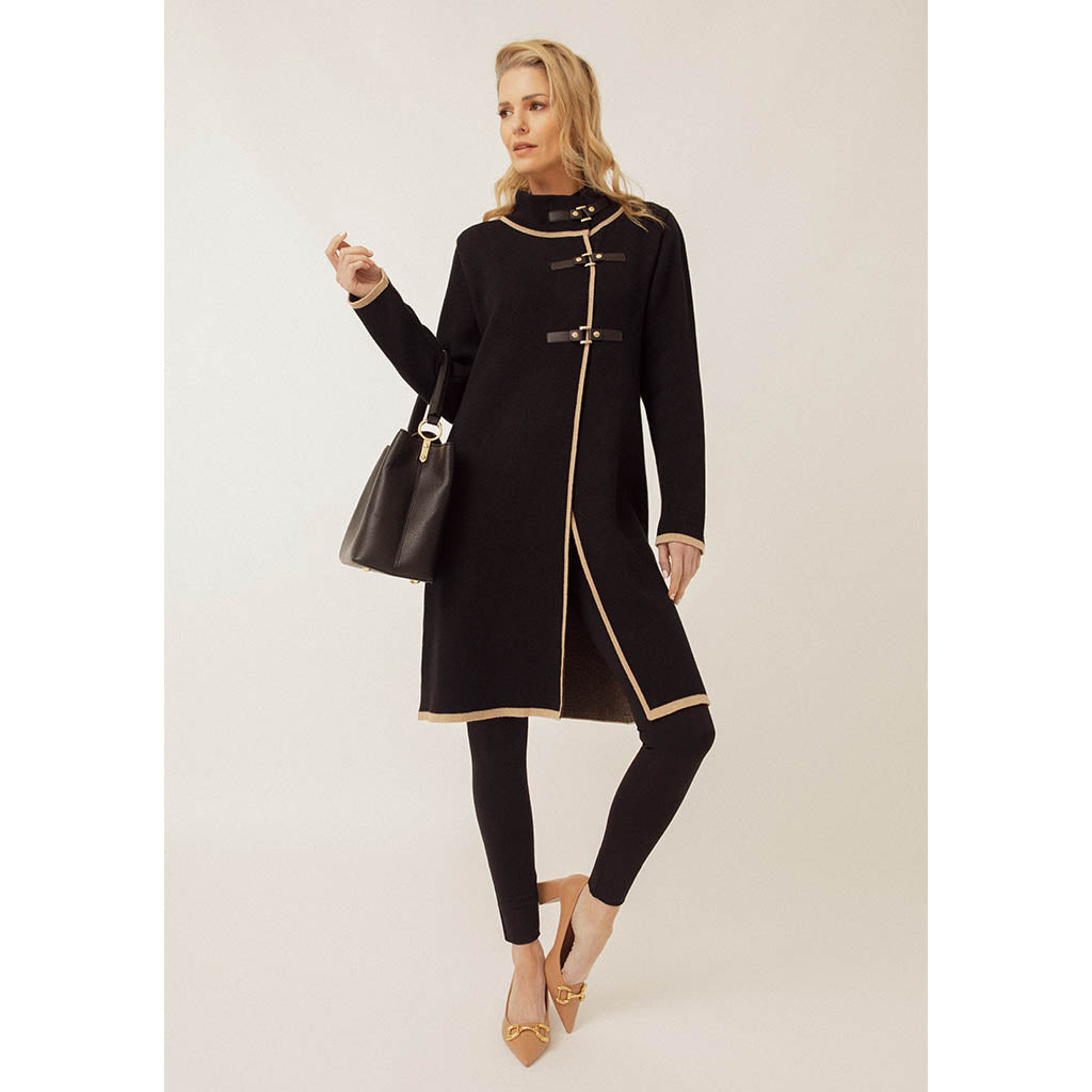 Monaco Coat | Black Chicane