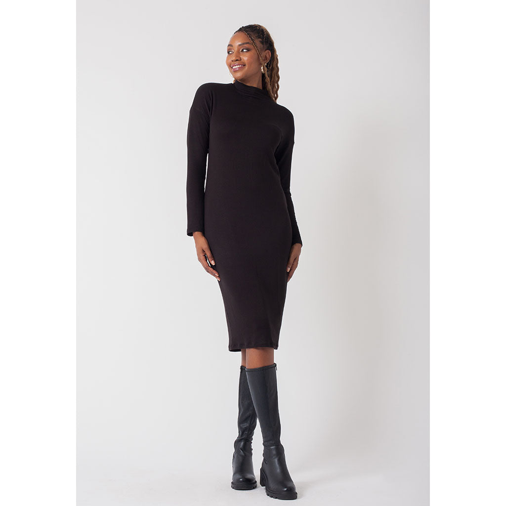 Claire Cotton Dress | Black