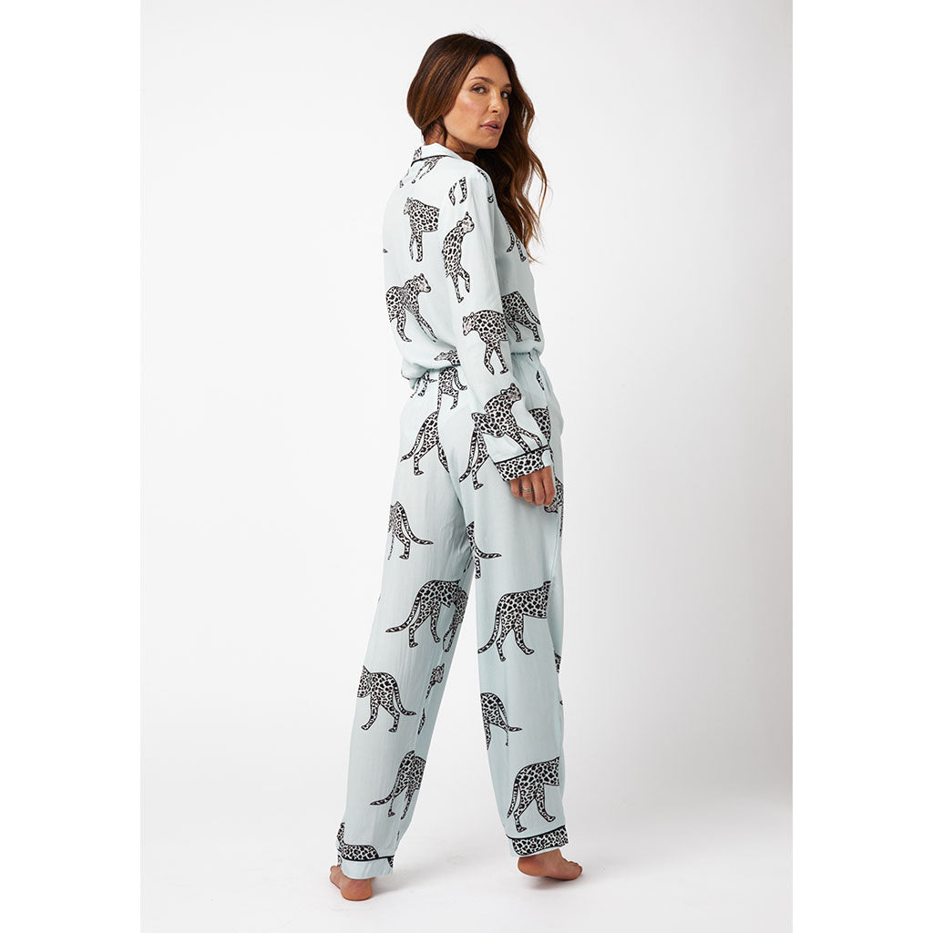Classic Long Pajama Set | Leopard Ltd (won't be restocked)