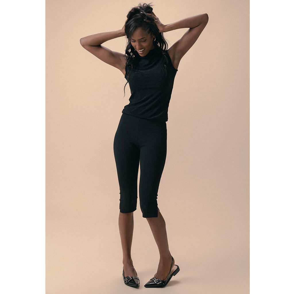 Monroe Capri Pants | Black (Dispatching Tuesday 6 October)
