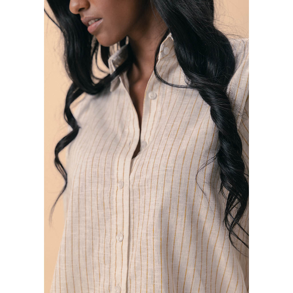 Dune Pinstripe Shirt (Dispatching Tuesday 6 October)