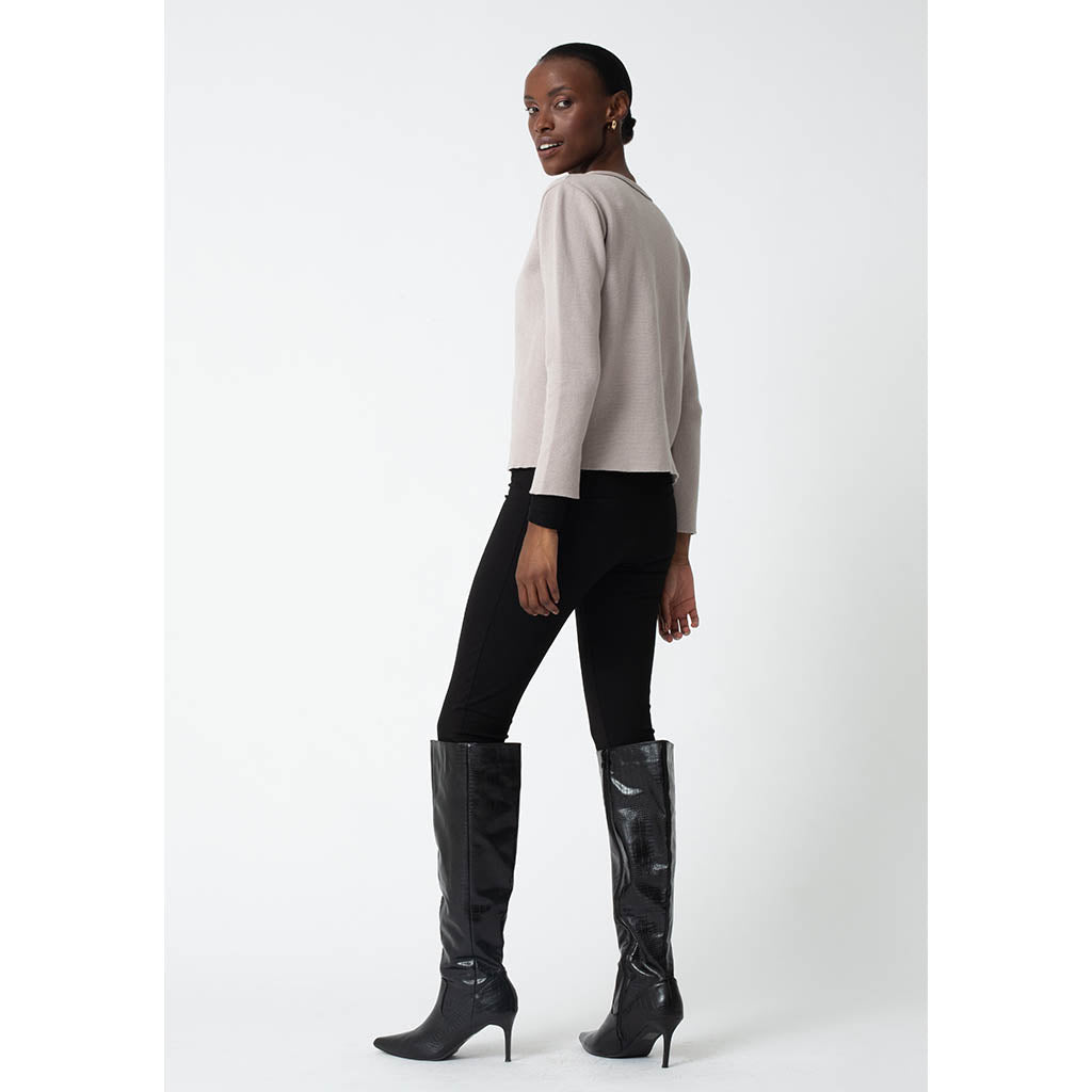 Rose Blazer Cardigan | Stone