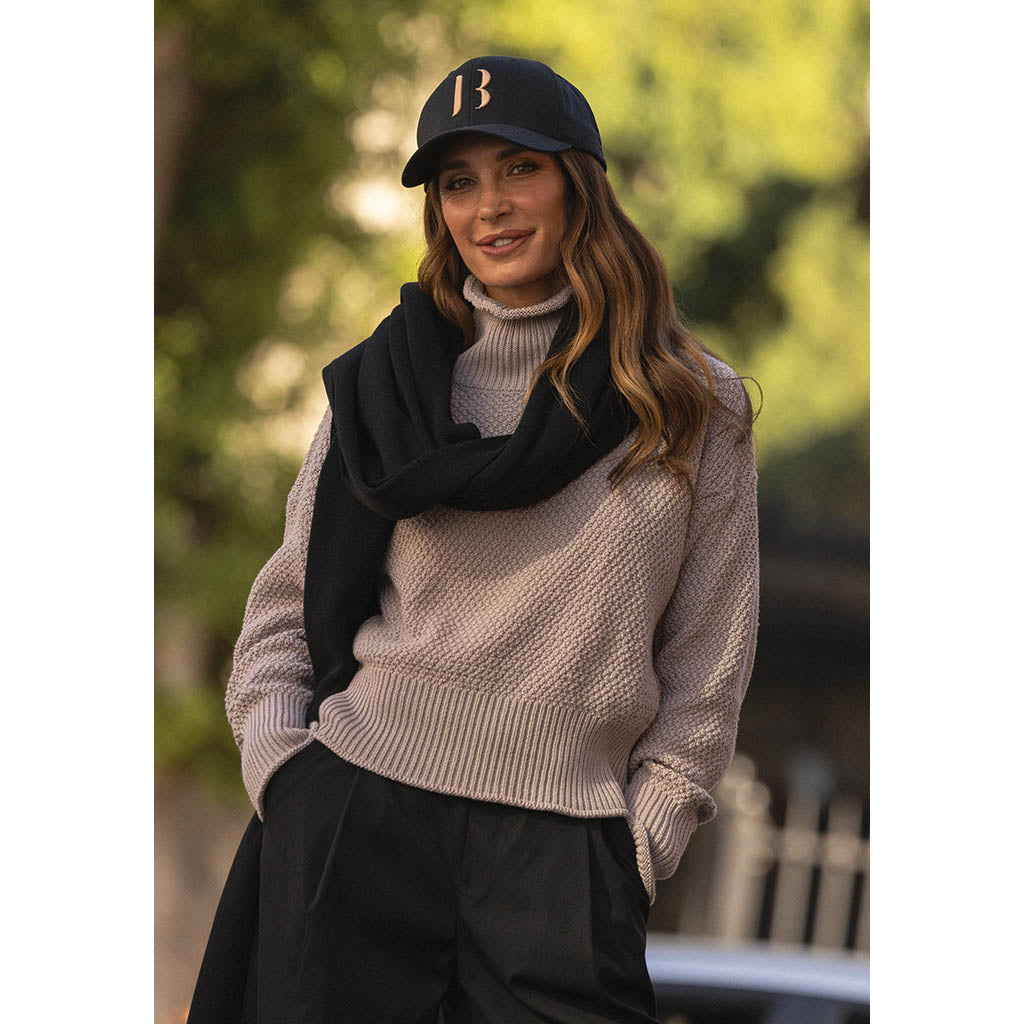 Trace Roll-Neck | Stone