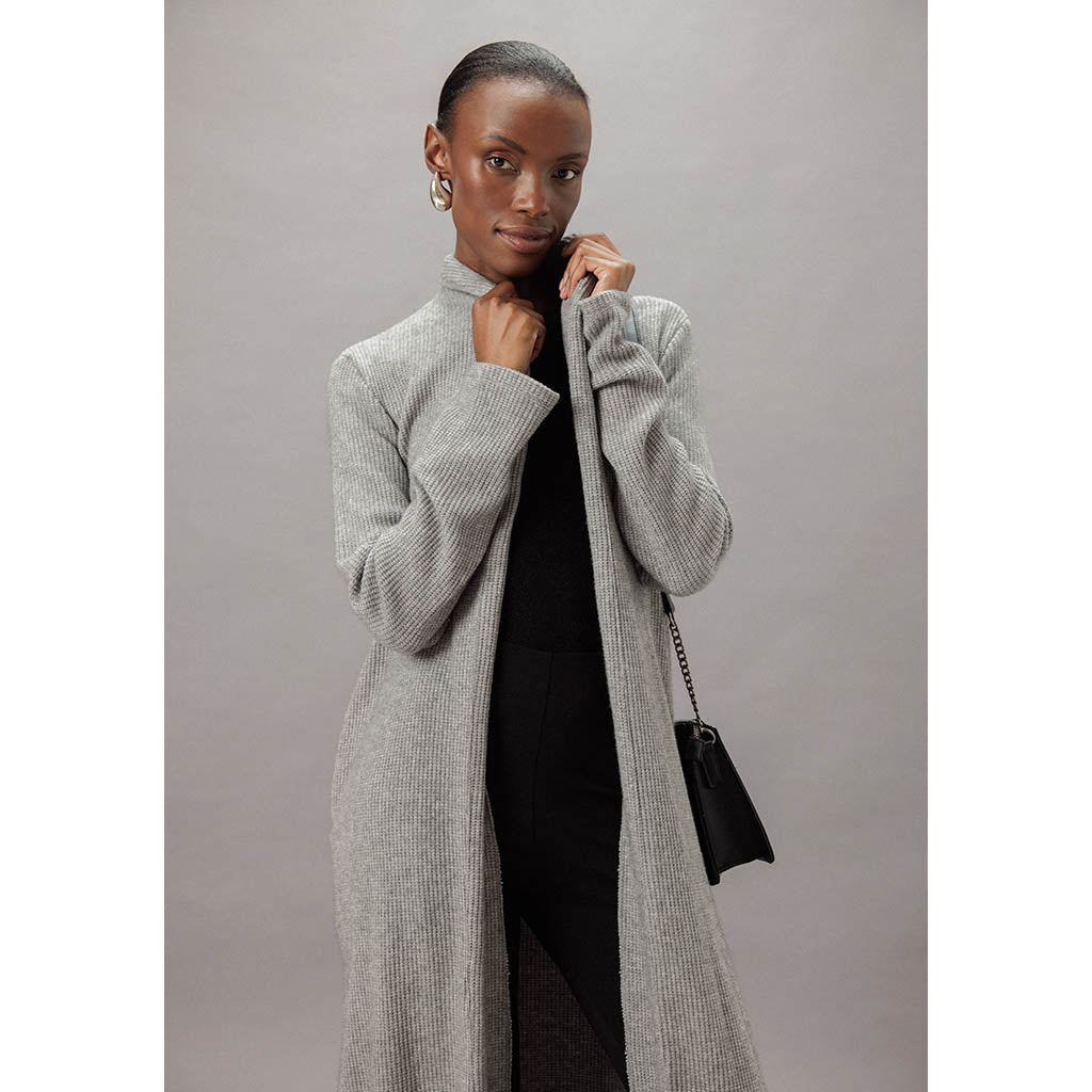 Waffle Gown | Melange Grey