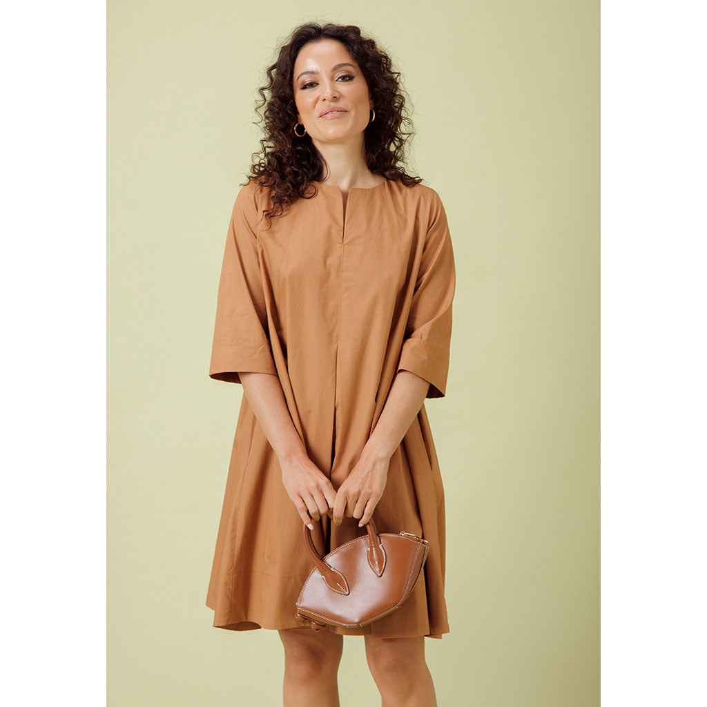 Saxon Dress | Brown Sugar