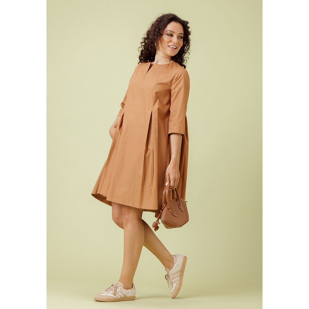 Saxon Dress | Brown Sugar