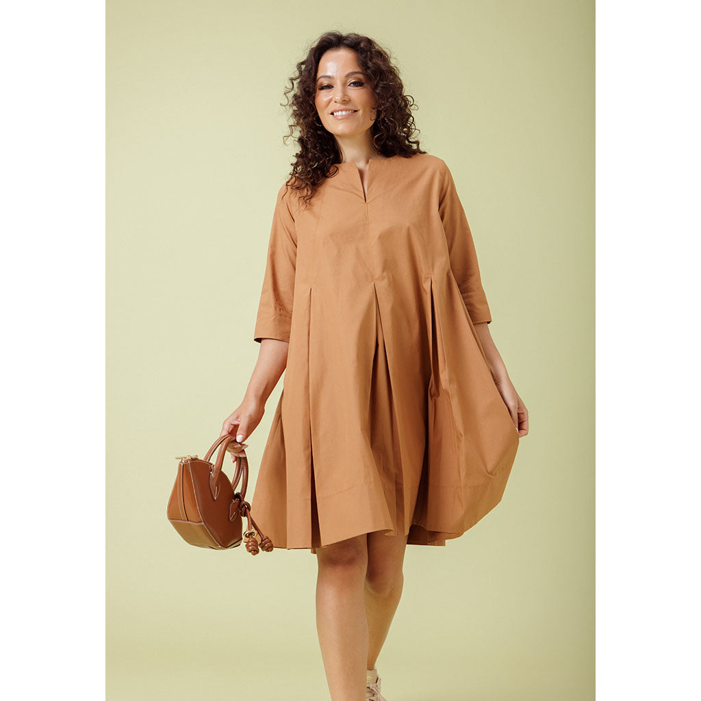 Saxon Dress | Brown Sugar