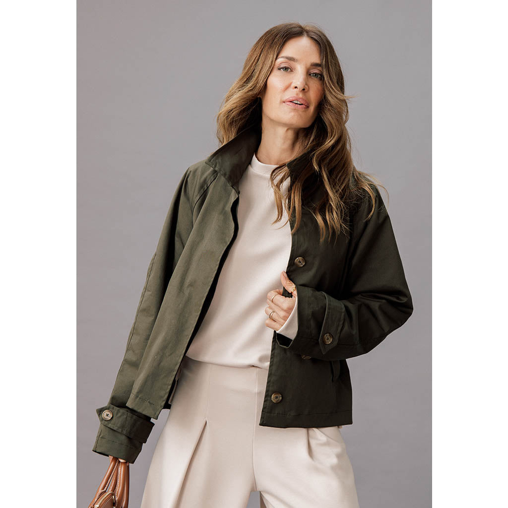 The Cropped Trench | Olive