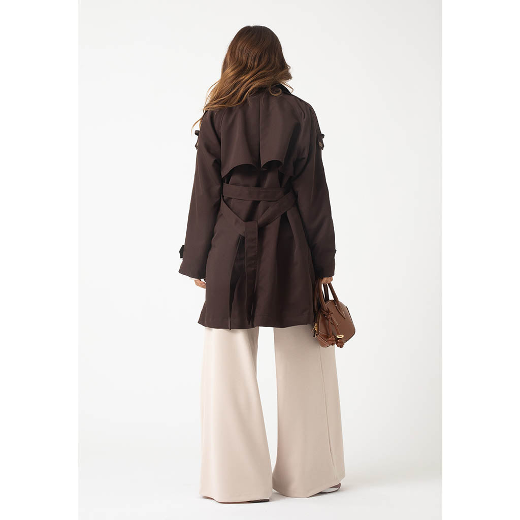 The Madison Trench | Chocolate