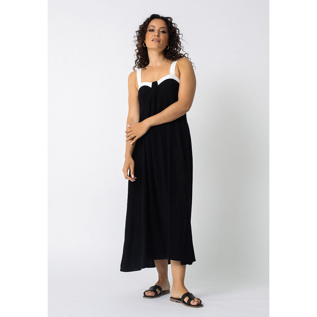 Dolce Vita Dress | Black (Hoping to Restock early next year, pls select size and address email address to be alerted when in stock)