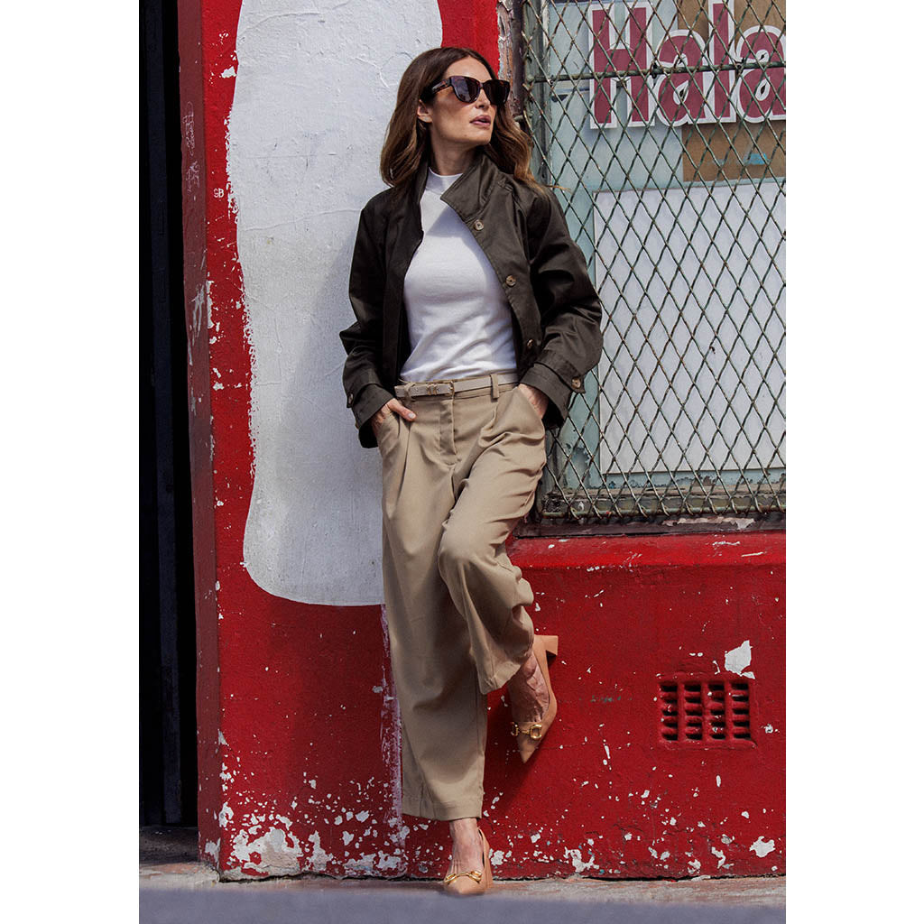 The Cropped Trench | Olive