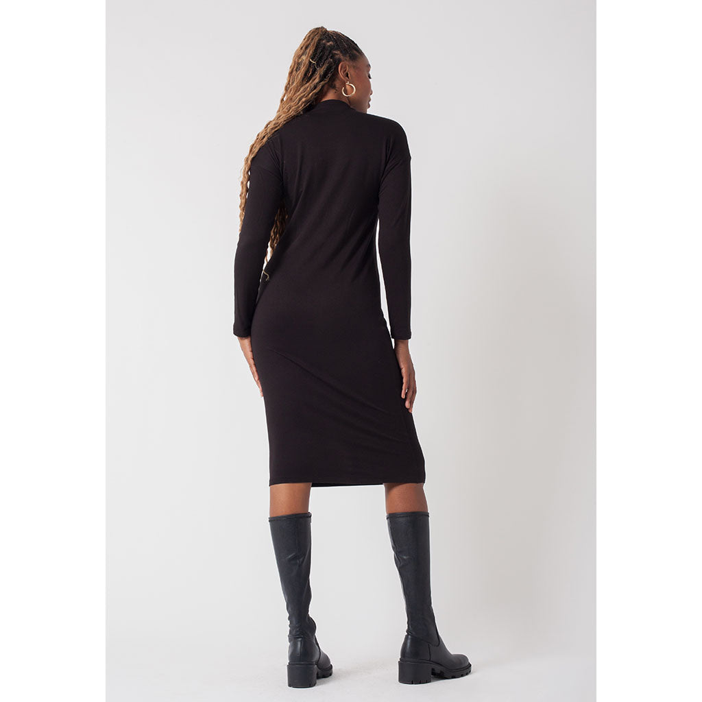 Claire Cotton Dress | Black