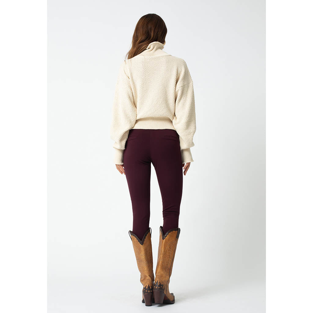 Trace Roll-Neck | Ecru