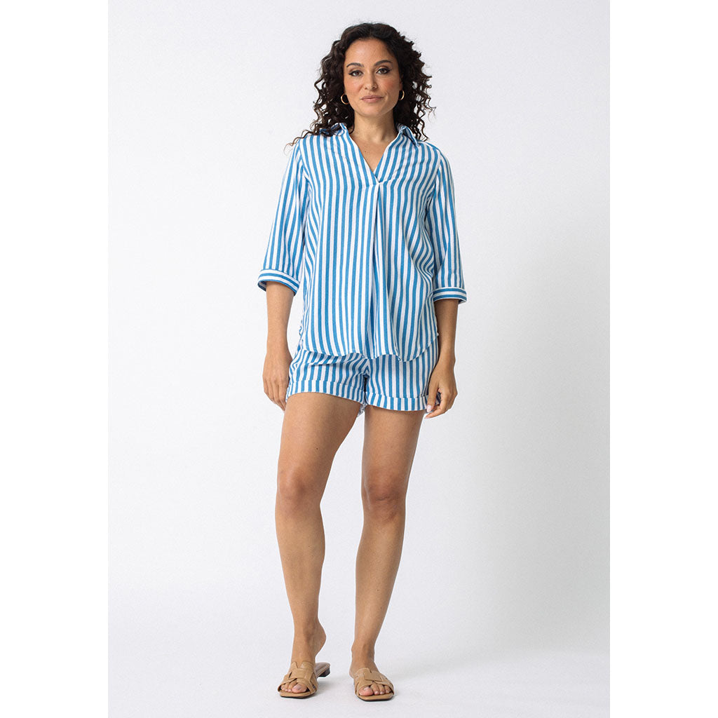 The Capri Shirt | Stripe