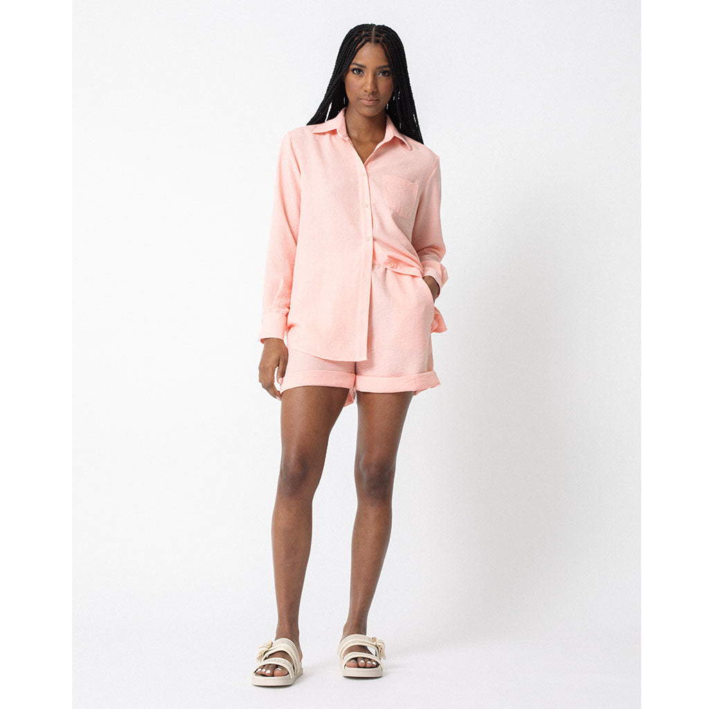 The Lennon Shirt | Coral